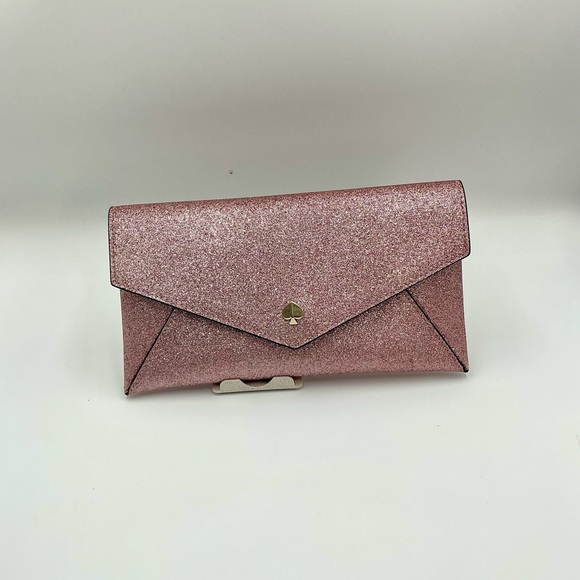 kate spade Handbags - Kate Spade New York Burgess Court Glitter Chain Crossbody Clutch #587